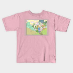 Original Short Story "Devour" (Page 1) Kids T-Shirt